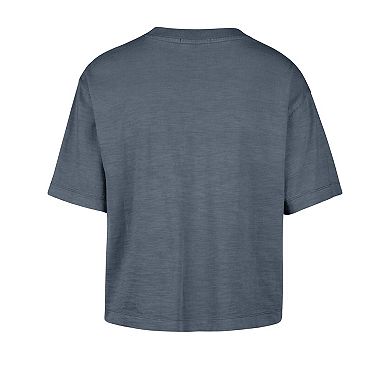 Women's '47 Navy Chicago Bears Cropped Mindi Slub T-Shirt