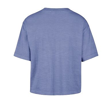Women's '47 Royal Buffalo Bills Cropped Mindi Slub T-Shirt