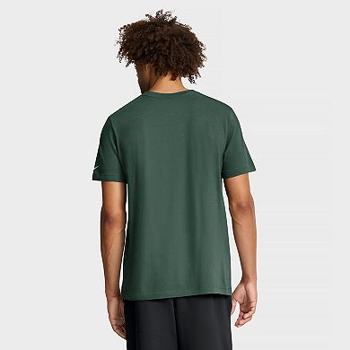 Men's Nike Green Green Bay Packers Essential Logo T-Shirt