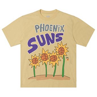Men's b2Ss Khaki Phoenix Suns Sunflower T-Shirt