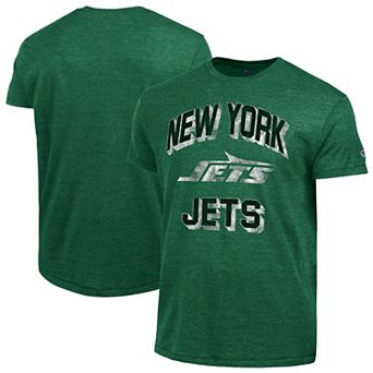Men's Champion Green New York Jets Ultimate Tri-Blend T-Shirt