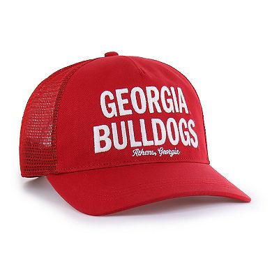 Men's '47 Red Georgia Bulldogs Contemporary Hitch Trucker Adjustable Hat
