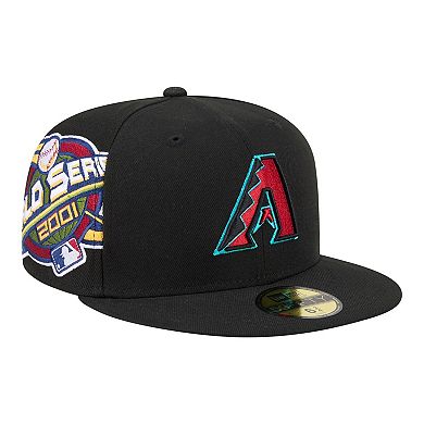 Men's New Era Black Arizona Diamondbacks Hidden Hit 59FIFTY Fitted Hat