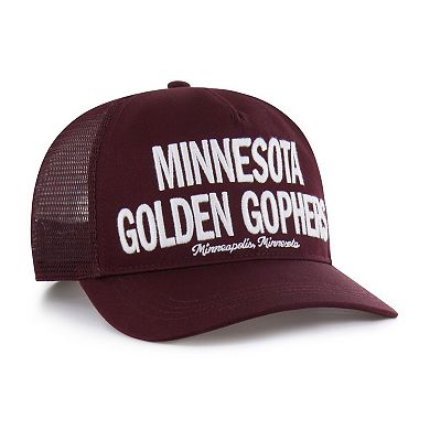 Men's '47 Maroon Minnesota Golden Gophers Contemporary Hitch Trucker Adjustable Hat
