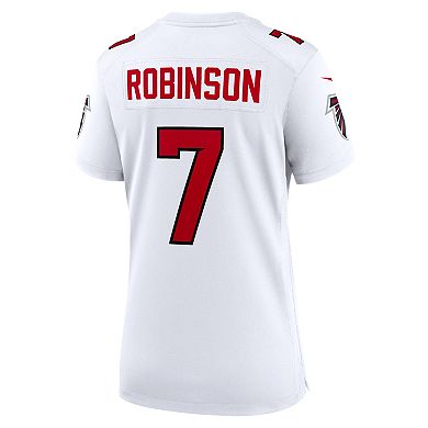 Women's Nike Bijan Robinson White Atlanta Falcons Game Jersey