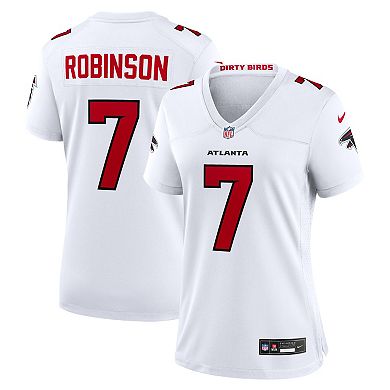 Women's Nike Bijan Robinson White Atlanta Falcons Game Jersey