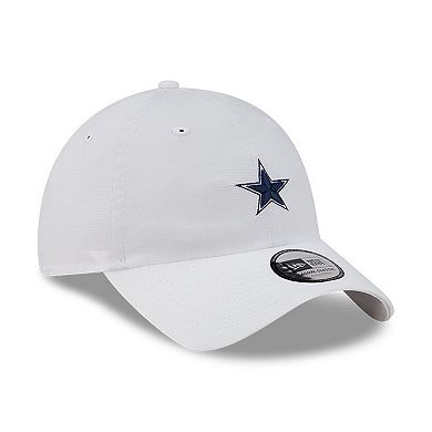 Men's New Era White Dallas Cowboys Ripstop Casual Classic Adjustable Hat