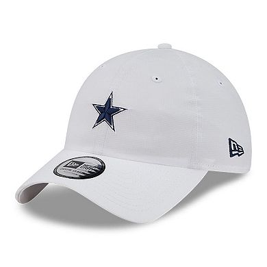 Men's New Era White Dallas Cowboys Ripstop Casual Classic Adjustable Hat