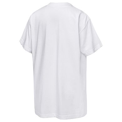 Youth Mitchell & Ness Jackie Robinson White Los Angeles Dodgers Legacy T-Shirt
