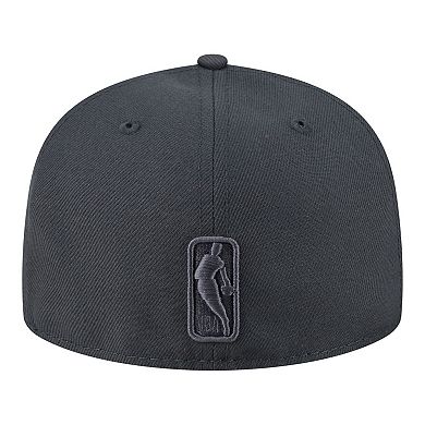 Men's New Era Charcoal Denver Nuggets Tonal Color Pack 59FIFTY Fitted Hat