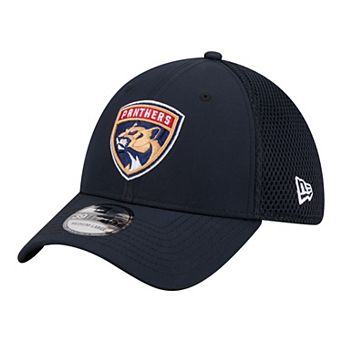 Men's New Era Navy Florida Panthers Logo 39THIRTY Flex Hat