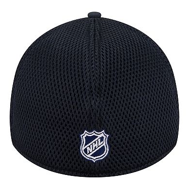 Men's New Era Navy Florida Panthers Logo 39THIRTY Flex Hat
