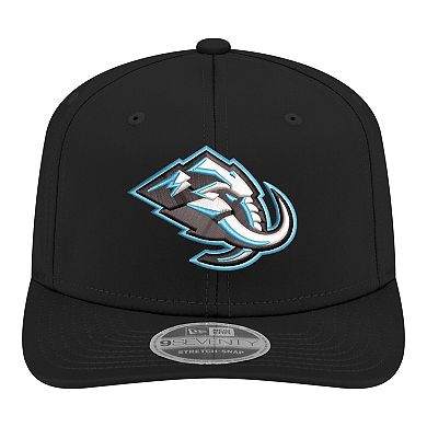 Men's New Era Black Utah Mammoth 9SEVENTY Stretch-Snap Adjustable Hat