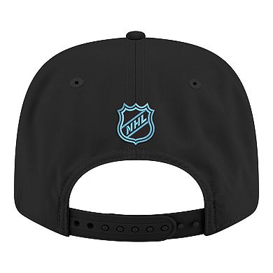 Men's New Era Black Utah Mammoth 9SEVENTY Stretch-Snap Adjustable Hat