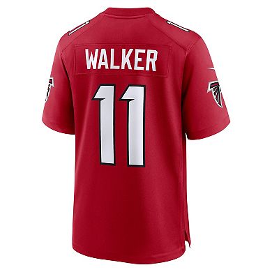 Men's Nike Jalon Walker Red Atlanta Falcons Game Jersey
