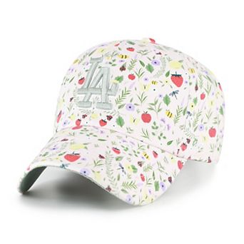 Women's '47 Light Pink Los Angeles Dodgers Posey Clean Up Adjustable Hat