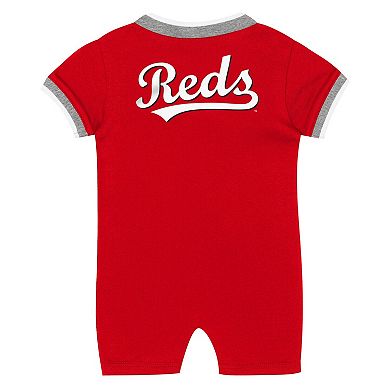 Newborn Outerstuff Red Cincinnati Reds Pinch Coverall