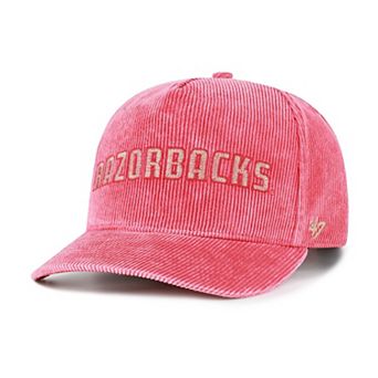 Men's '47 Cardinal Arkansas Razorbacks Reclaim Snow Wash Corduroy Hitch Adjustable Hat