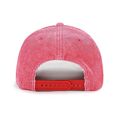 Men's '47 Cardinal Arkansas Razorbacks Reclaim Snow Wash Corduroy Hitch Adjustable Hat