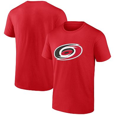Men's Logo Athletic Red Carolina Hurricanes Essential T-Shirt