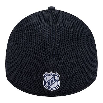 Men's New Era Navy Nashville Predators Logo 39THIRTY Flex Hat