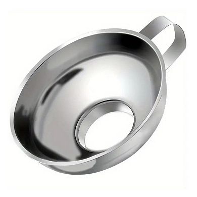Stainless Wide Mouth Canning Funnel with Handle 5.8"