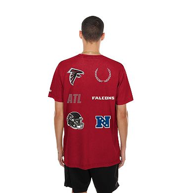 Men's New Era Red Atlanta Falcons Match T-Shirt