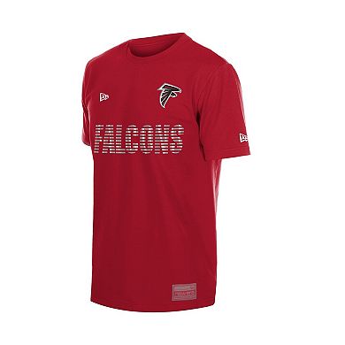 Men's New Era Red Atlanta Falcons Match T-Shirt