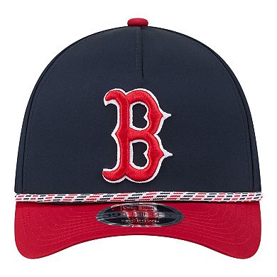 Men's New Era Navy/Red Boston Red Sox Rope M-Crown A-Frame 39THIRTY ...