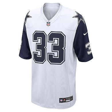 Men's Nike Javonte Williams White Dallas Cowboys Alternate Game Jersey