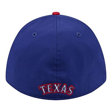 Men's New Era Royal/Red Texas Rangers Rope M-Crown A-Frame 39THIRTY Flex Hat
