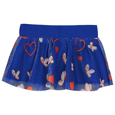 "Girls Infant Outerstuff New York Mets Bodysuit, Headband & Skirt Set"