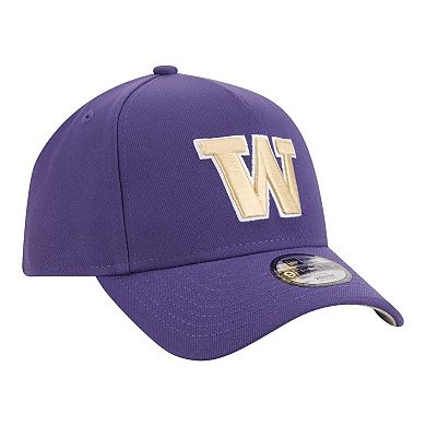 Youth New Era Purple Washington Huskies 9FORTY A-Frame Adjustable Hat