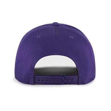 Men's '47 Purple Clemson Tigers Script Fade Hitch Adjustable Hat