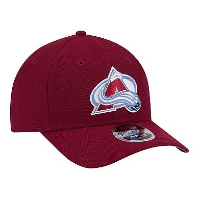 Men's New Era Burgundy Colorado Avalanche 9FORTY M-Crown Adjustable Hat