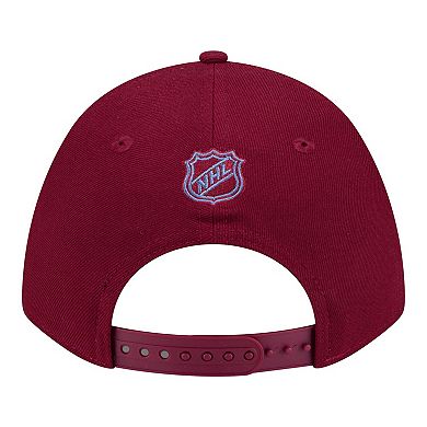Men's New Era Burgundy Colorado Avalanche 9FORTY M-Crown Adjustable Hat
