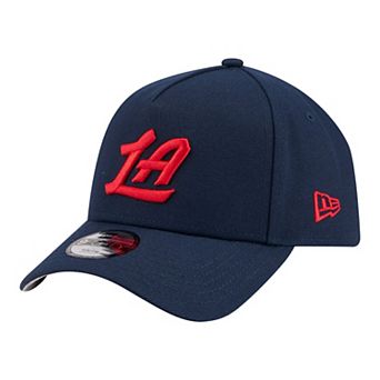 Youth New Era Navy LA Clippers 9FORTY A-Frame Adjustable Hat