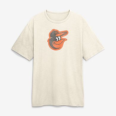 Men's Fanatics Cream Baltimore Orioles Stadium Slub T-Shirt