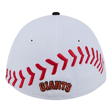 Toddler New Era White San Francisco Giants Baseball 39THIRTY M-Crown Adjustable Hat