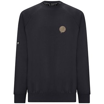 Men's Levelwear Black New York Yankees Connect Logo Sweatshirt