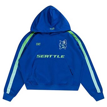 Unisex Live Breathe Futbol Blue Seattle Sounders FC Rossi Hoodie
