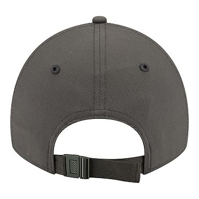 Unisex New Era Charcoal Los Angeles Lakers Ripstop Casual Classic Adjustable Hat