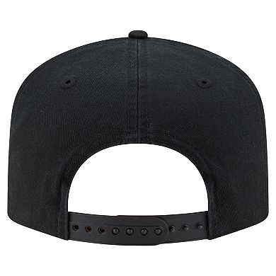Men's New Era Black Pittsburgh Pirates Stacked 19TWENTY Adjustable Hat