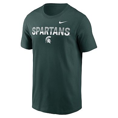 Men's Nike Green Michigan State Spartans Primetime Kinetic T-Shirt