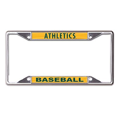 WinCraft Athletics Metal License Plate Frame