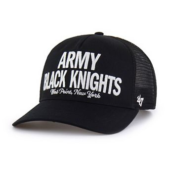 Men's '47 Black Army Black Knights Contemporary Hitch Trucker Adjustable Hat