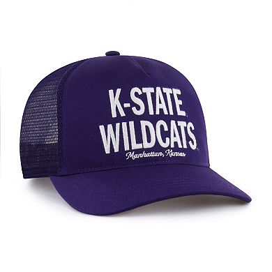 Men's '47 Purple Kansas State Wildcats Contemporary Hitch Trucker Adjustable Hat