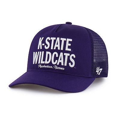 Men's '47 Purple Kansas State Wildcats Contemporary Hitch Trucker Adjustable Hat