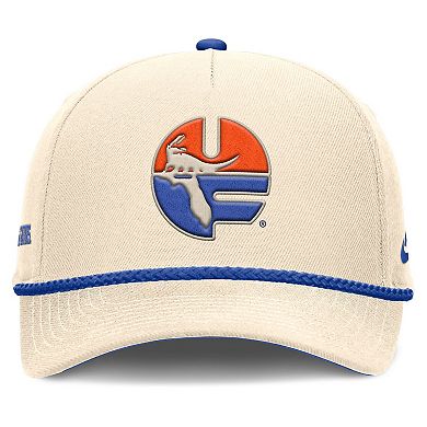 Unisex Nike Natural Florida Gators Legacy Vintage Rope Rise Adjustable Hat