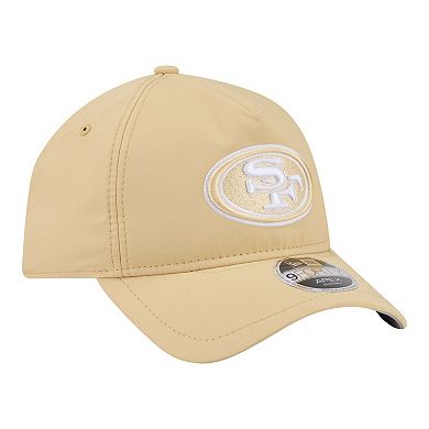 Men's New Era Tan San Francisco 49ers Apex 9FORTY Adjustable Hat
